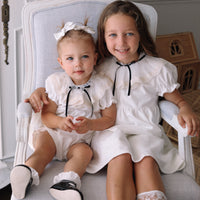 Adeline Velvet Puff Sleeve Dress
