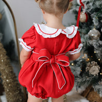 Scarlett Handsmocked Romper * Pre-Order October