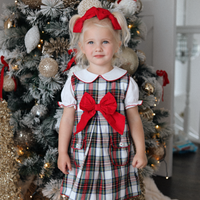 Poppy Puff Sleeve Piped Collar Blouse * Pre-Order October