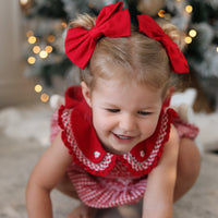 Holiday Hair Bow- Red *Pre-Order October