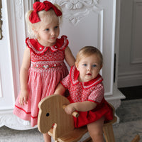 Holly Jolly Gingham Dress * Pre-Order October
