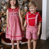 Jolly Gingham Shorts Set *Pre-Order October