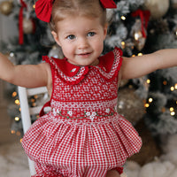 Holiday Hair Bow- Red *Pre-Order October