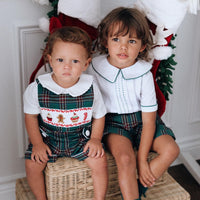 Sugar and Spice Tartan Shortall * Pre-Order October