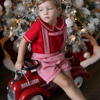 Jolly Gingham Shorts Set *Pre-Order October