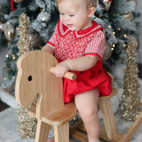 Jolly Gingham Romper * Pre-Order October