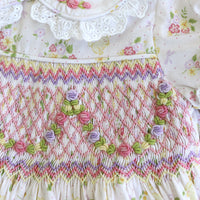 Bunny Meadow Handsmocked Dress* Pre Order