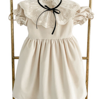 Adeline Velvet Puff Sleeve Dress
