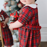 Classic Tartan Nutcracker Romper * Pre-Order September