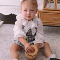 Giselle Tweed Dress- Charcoal