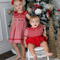 Holly Jolly Gingham Dress * Pre-Order October