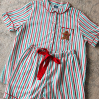 Gingerbread Stripe Men’s Pyjamas