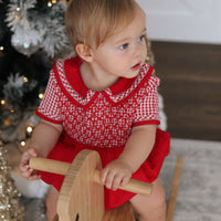 Jolly Gingham Romper * Pre-Order October