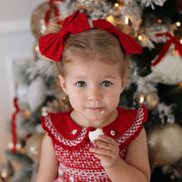 Holiday Hair Bow- Red *Pre-Order October