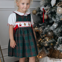 Sugar and Spice Pinafore Dress *Pre-Order October
