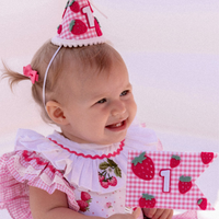 Strawberry Shortcake Birthday Party Felt Wand *Pre-order August