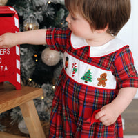 Classic Tartan Nutcracker Romper * Pre-Order September