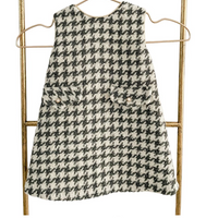 Giselle Tweed Dress- Charcoal