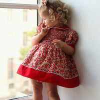 Rose Garden Handsmocked Dress