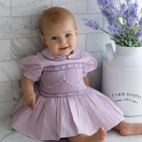 Evaliah Handsmocked Dress