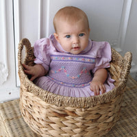 Evaliah Handsmocked Dress