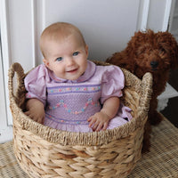 Evaliah Handsmocked Dress