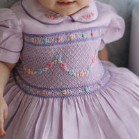 Evaliah Handsmocked Dress