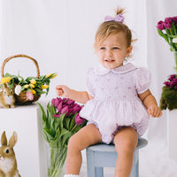Violet Handsmocked Romper