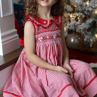 Holly Jolly Gingham Dress * Pre-Order October