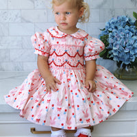 Bunnies and Bows Handsmocked Dress