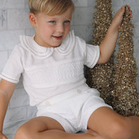 Theodore Linen Buster Suit