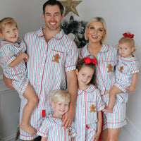 Gingerbread Stripe Men’s Pyjamas