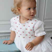 Rose Bubble Romper