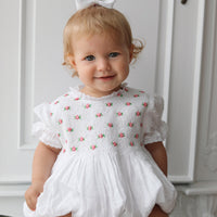 Rose Bubble Romper
