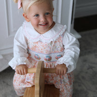 Maeve Long Sleeve Piped Collar Blouse