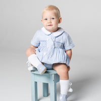 Pom Pom Knee High Socks