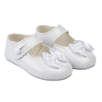 Minnie Pram Shoes- White * Pre-Order October