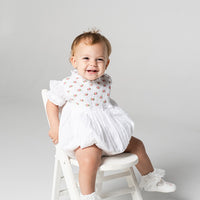 Rose Bubble Romper