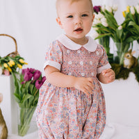 Florence Handsmocked Romper