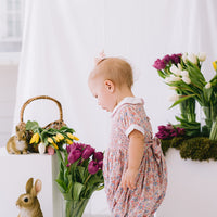 Florence Handsmocked Romper
