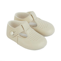 River Pram Shoes- Biscuit