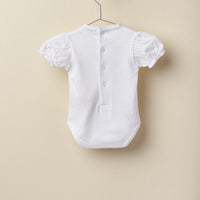 Lucy Lace Puff Sleeve Bodysuit