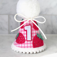 Strawberry Shortcake Birthday Party Hat