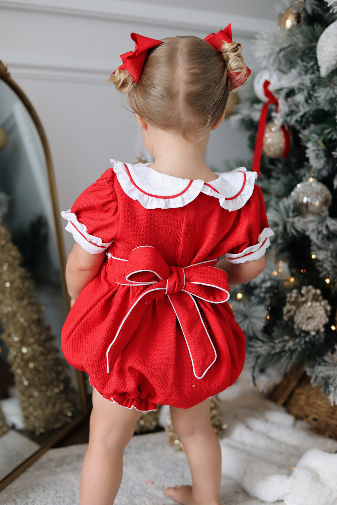 Scarlett Handsmocked Romper * Pre-Order October
