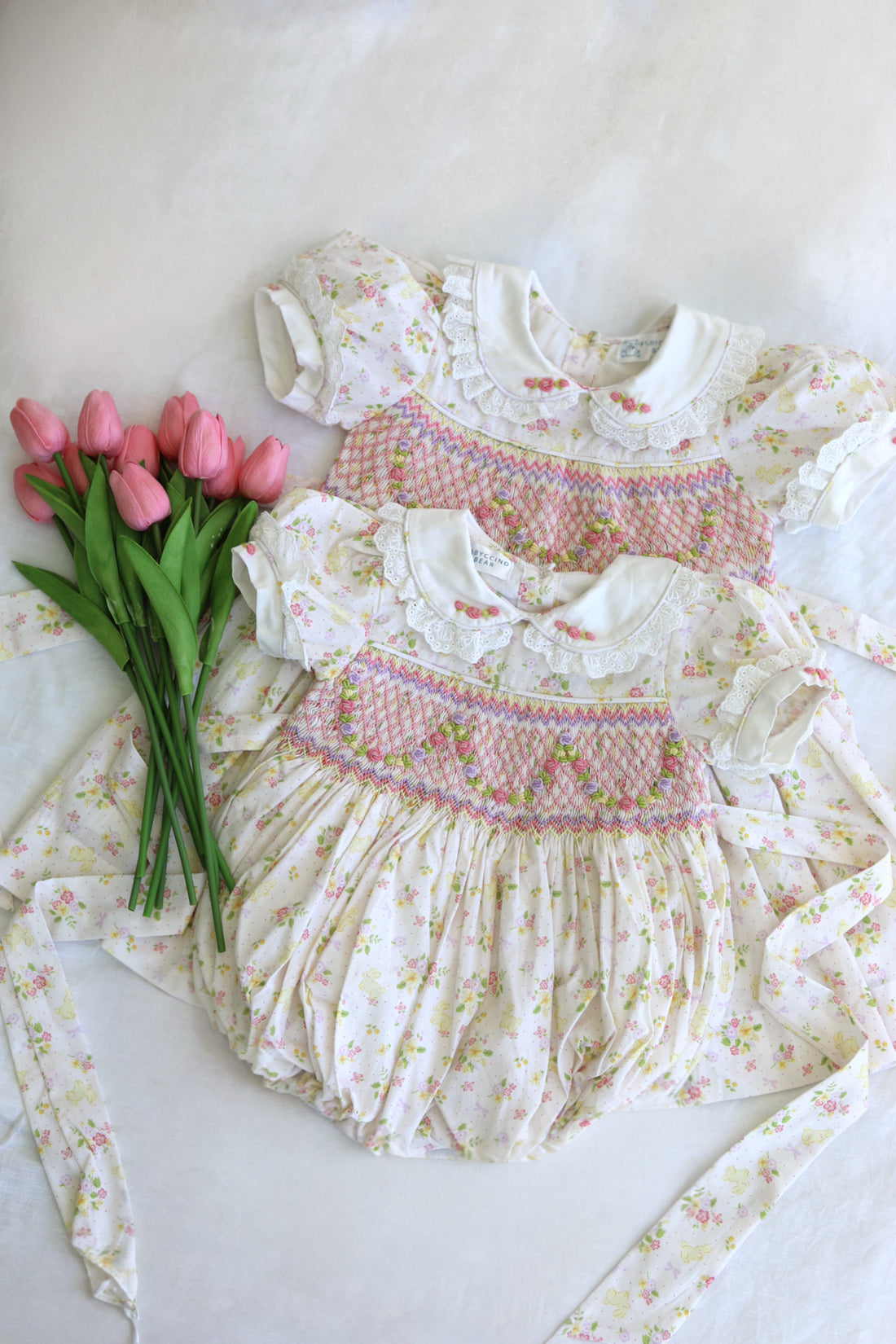 Bunny Meadow Romper * Pre Order