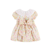 Elodie Pastel Floral and Lace dress