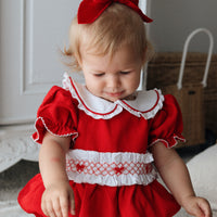 Ruby Ruffle Romper