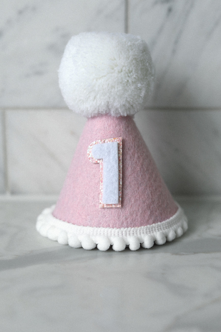 Lilac Felt Birthday Party Hat