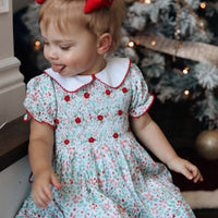 Angelica Festive Floral Dress