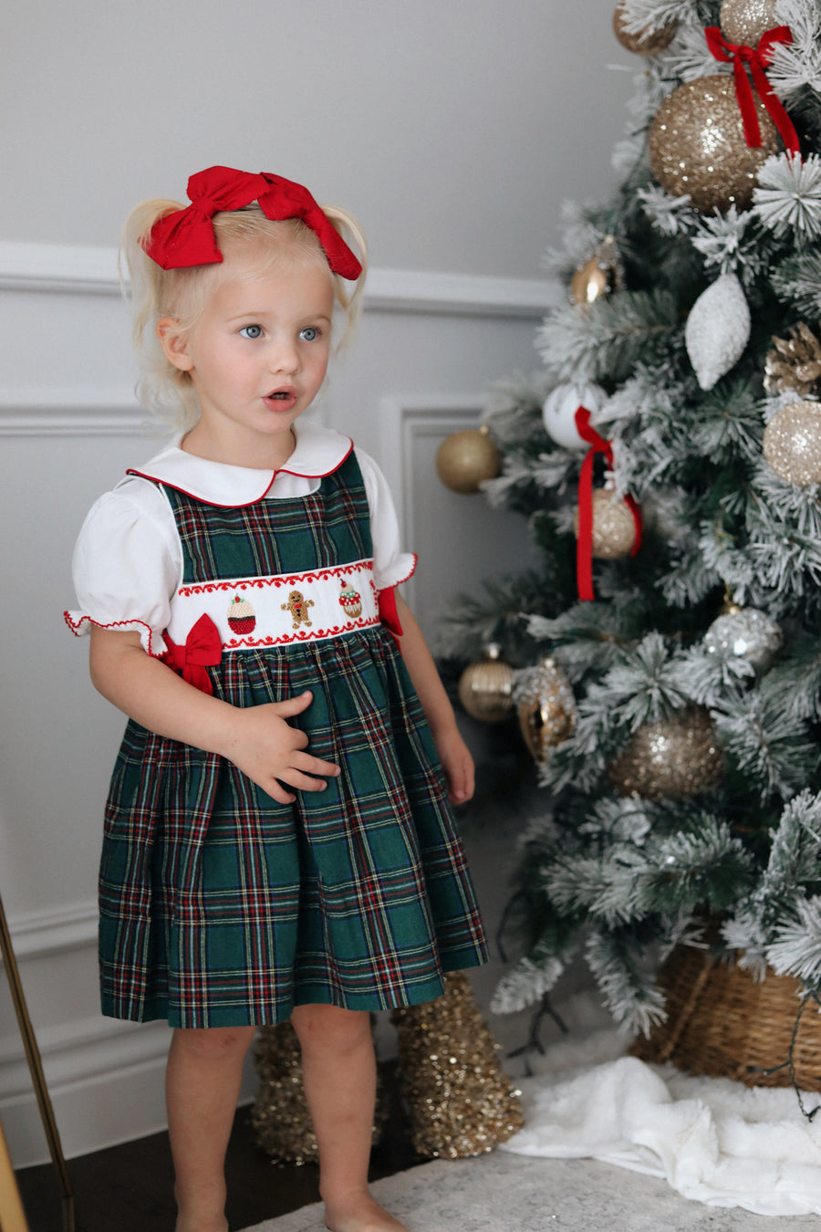 Sugar and Spice Pinafore Dress *Pre-Order October